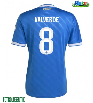 Real Madrid Federico Valverde #8 Tredje Tröja 2025-26 Kortärmad